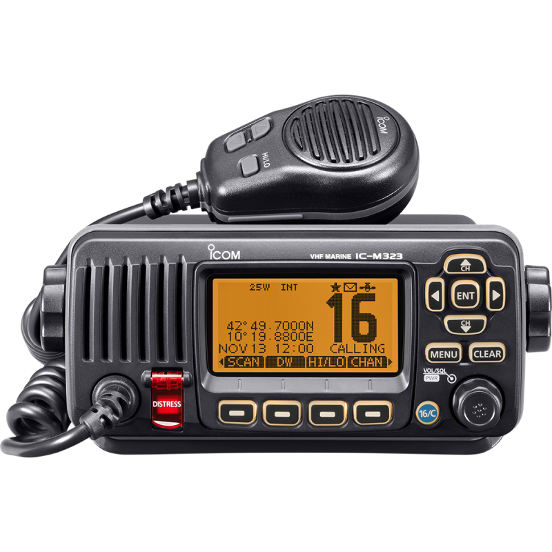 Émetteur récepteur VHF marine fixe/mobile GNSS ICOM