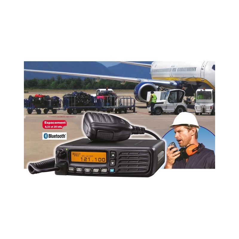 Emetteur récepteur VHF Aéronautique ICOM