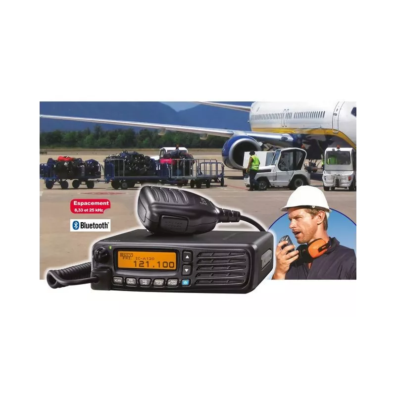 Emetteur récepteur VHF Aéronautique ICOM