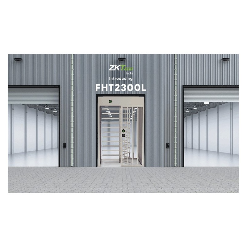 Tourniquet à haute sécurité pleine hauteur bidirectionnel ZKTECO