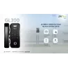 Serrure biométrique ZKTeco GL300W WiFi empreinte RFID – TED Madagascar