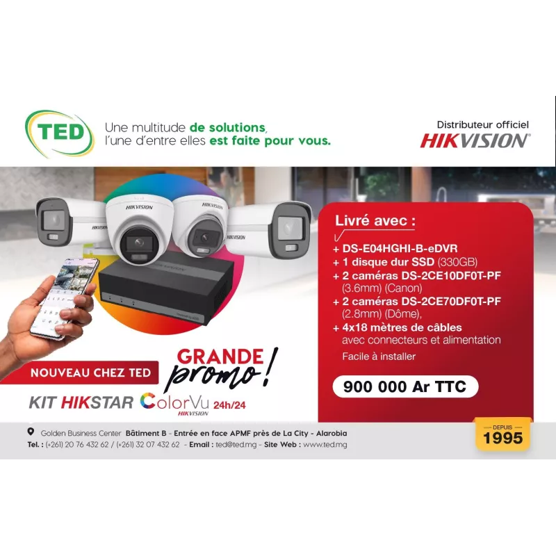 KIT HIKSTAR HIKVISION