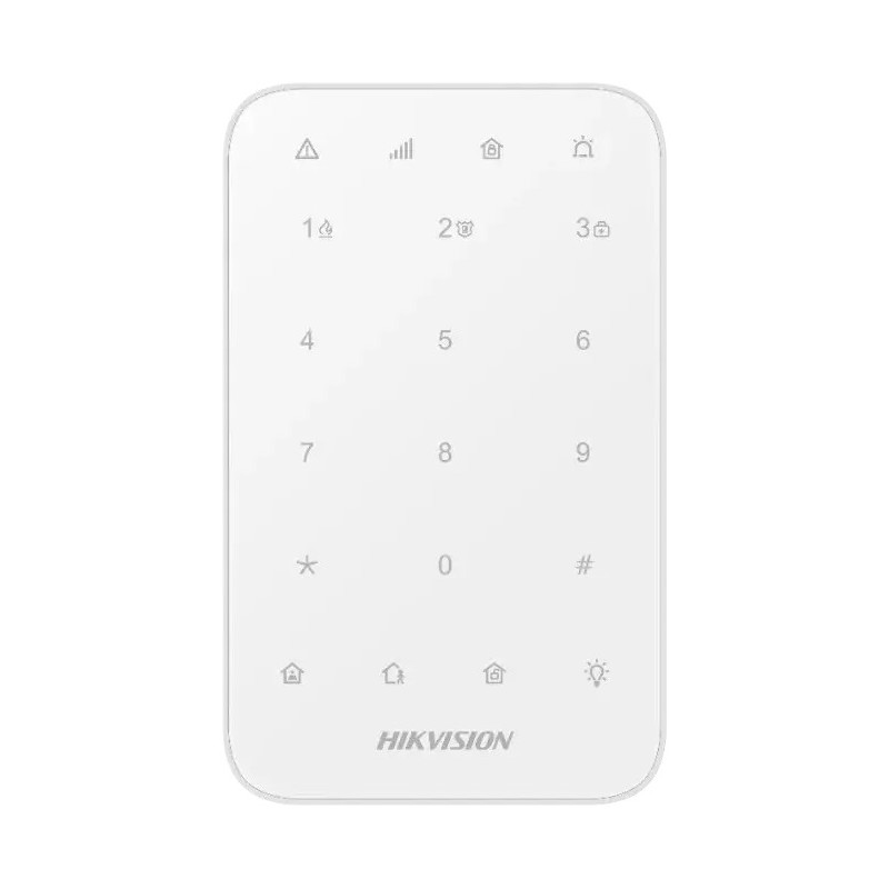 CLAVIER TACTILE AVEC RÉTRO-ÉCLAIRAGE LED SANS FIL HIKVISION