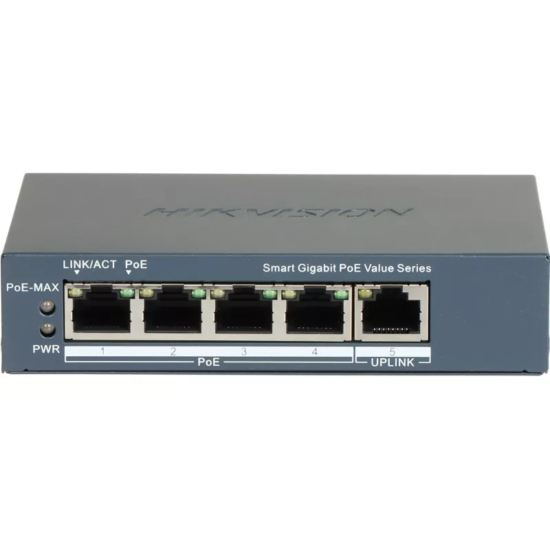 Switch POE  4 ports HIKVISION