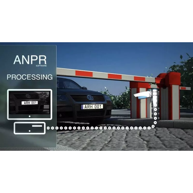 Caméra ANPR canon, 4MPixels, Reconnaissance de plaque d'immatriculation HIKVISION
